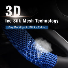 KAFEEK breathable silk mesh layer keeps hands cool during hot drives.