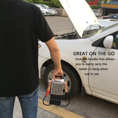 Kaiheng tester digital meter display captures voltage readings after load