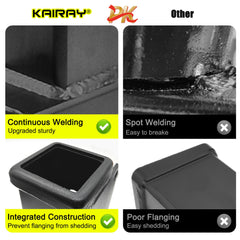 KAIRAY extension shows welded connection for added stability.