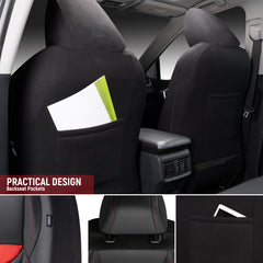 Kaisaatti rear-seat split compatibility with 40/60 and 50/50 layouts.