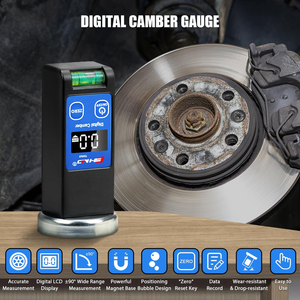 KAISAL gauge magnet base enables stable mounting on metal surfaces for accurate tests.