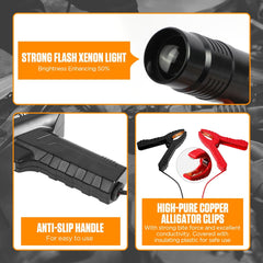 KAISAL Timing Light compatible with two- and four-stroke engines for timing checks.