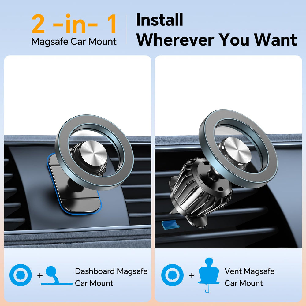 Kaistyle MagSafe compatibility with iPhone 17/16/15/14 for easy attachment