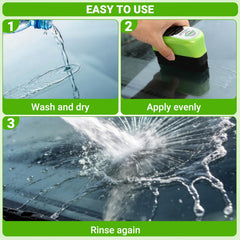 Kaiyunsheng car window oil film remover cleans glass while preserving clarity