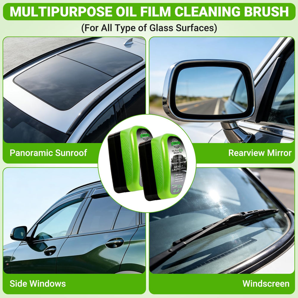 Kaiyunsheng windshield cleaning brush demonstrates hydrophobic coating for less glare