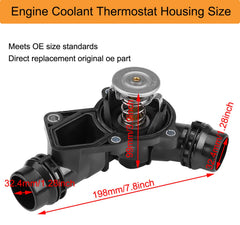 KAKO BMW thermostat replacement parts with OEM numbers listed
