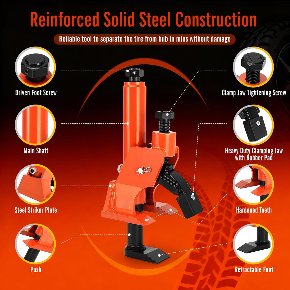 KAKO tool highlights solid 45 steel construction and heat treatment