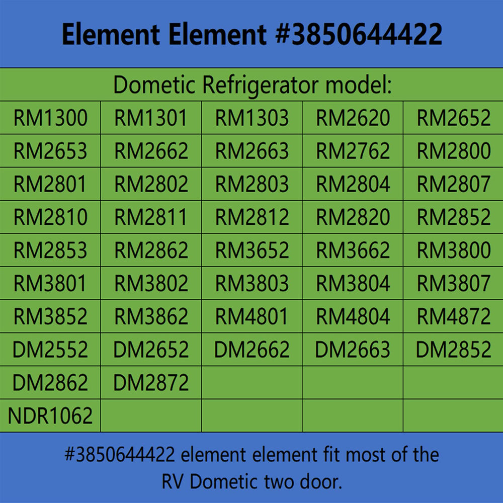 Kalageen installation-ready element with wire lead included