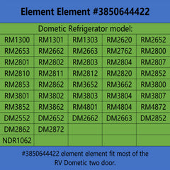Kalageen installation-ready element with wire lead included
