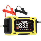 Kalonwell 6Amp 12V charger front view for quick battery topping and maintenance.