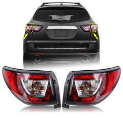 KAMDKI Chevy Traverse tail light left with bulbs enhances daytime visibility