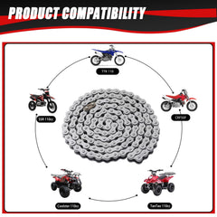 KAMIER chain breaker tool included for easy chain maintenance.