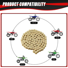 KAMIER chain breaker tool in use for quick length changes