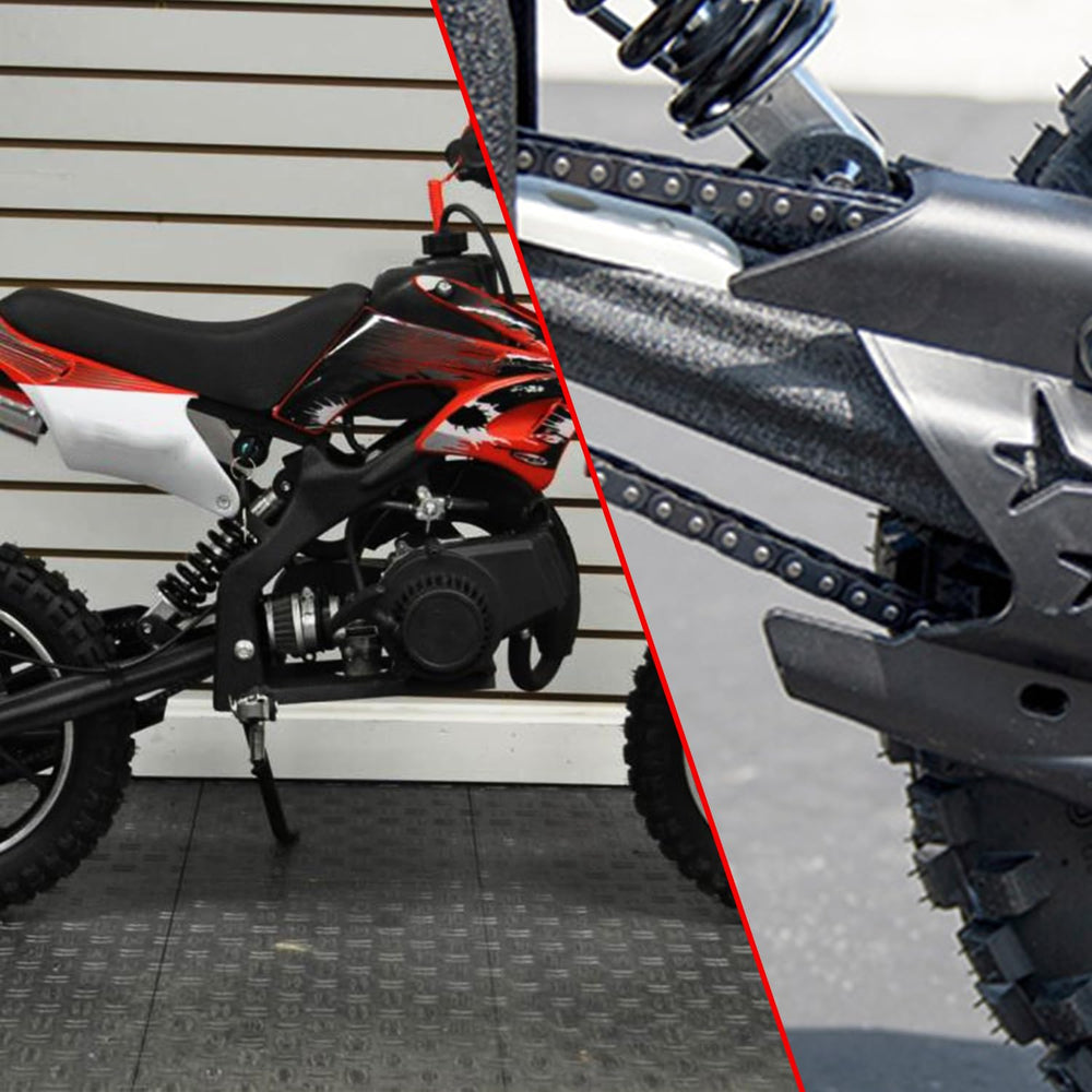 KAMIER chain compatibility with various mini bikes for versatile use.