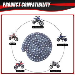 KAMIER master links 67 internal and external, easy chain maintenance