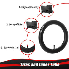 Kamier packaging includes two tires and two inner tubes.