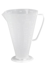 KAMTEC Ratio Rite RR100-02 premix cup with clear calibration marks for precise gas-oil measurements