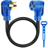 Kanayu 50A RV/EV extension cord with grip handle for outdoor hookup