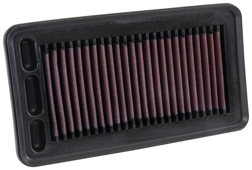 K&N washable reusable air filter close-up emphasizing reusable design