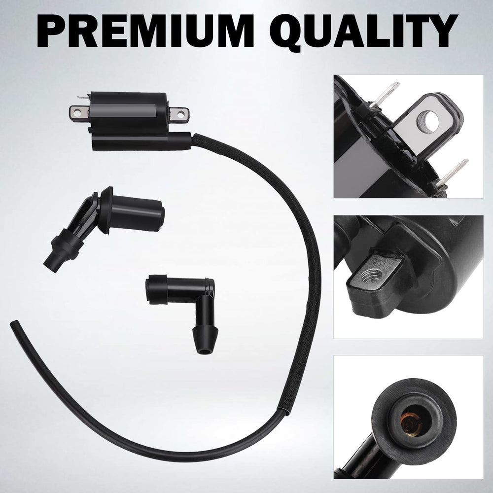 KanSmart ignition coil side-angle view highlights compact footprint.