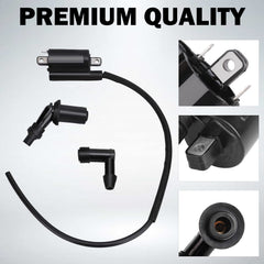KanSmart ignition coil side-angle view highlights compact footprint.