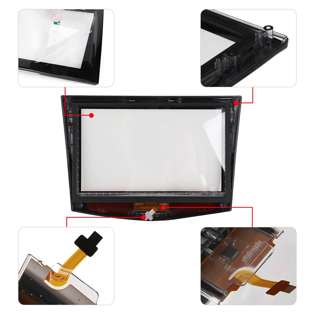 KanSmart OEM-fit screen aligns with ATS, SRX, XTS for a clean installation.