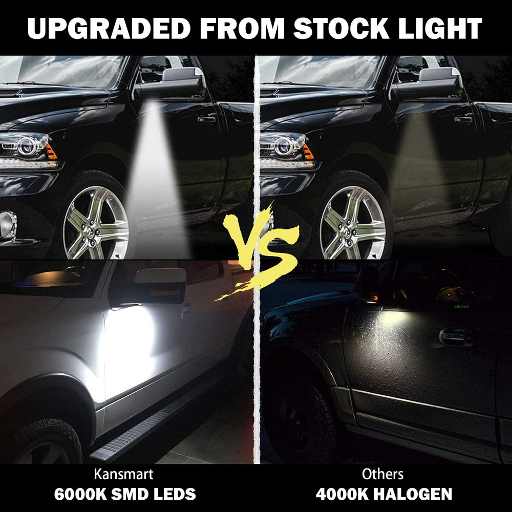 KanSmart puddle light assembly with clear lens adds premium look