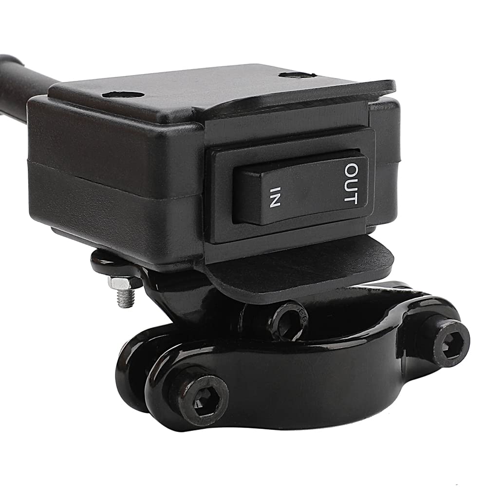 Durable steel with powder-coated finish resists elements during trail rides.