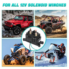 KanSmart protecting caps set for winch solenoid connections