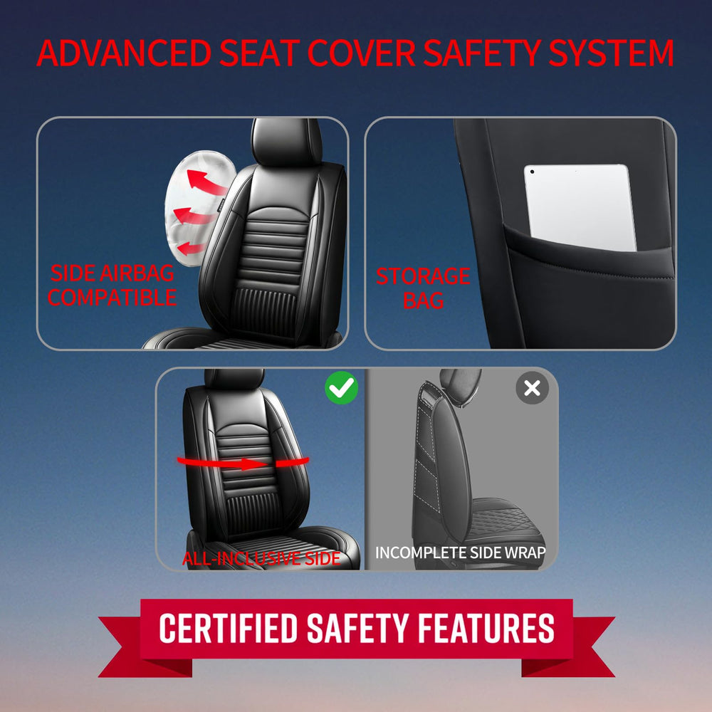 Kaomim Fit Kia K4 airbag-compatible seating maintains safety features.