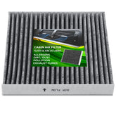 KARCOCA FL3Z19N619A front view cabin air filter with improved airflow