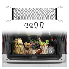 Karltys envelope-style cargo net fits Tahoe for secure trunk organization.