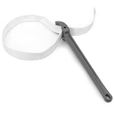 KARRYTON strap wrench with aluminum handle offers strong leverage for tough jobs
