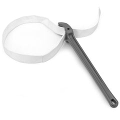 KARRYTON strap wrench with aluminum handle offers strong leverage for tough jobs