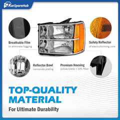 KarSpareHub chrome housing closeup highlights premium finish and seal integrity.