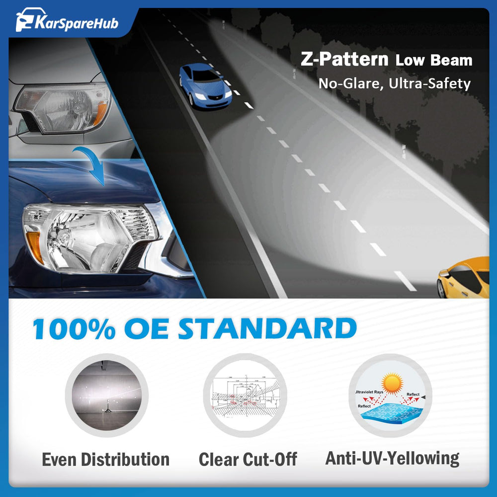 KarSpareHub DIY install-ready headlight for straightforward replacement