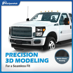 KarSpareHub headlights front passenger-side assembly shows a sealed housing for Ford Super Duty.