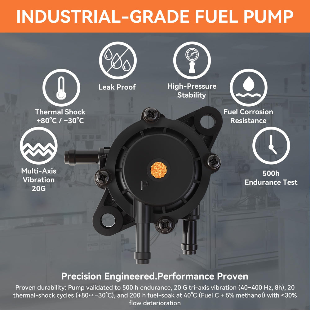 Karvayna endurance-tested pump designed for reliability under tough conditions