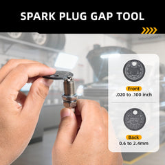 Karvayna spark plug gap tool included for proper ignition setup