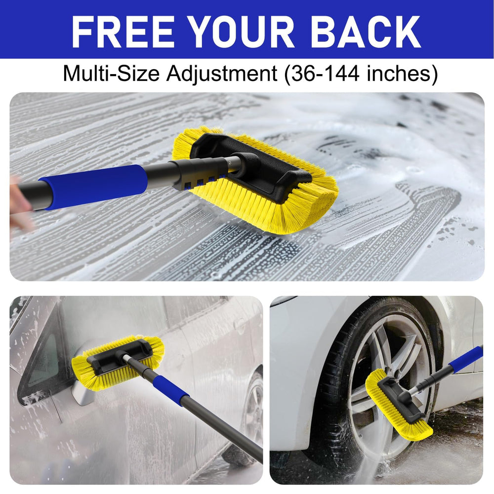 Karveden lightweight cleaning brush design reduces fatigue during use