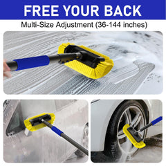 Karveden lightweight cleaning brush design reduces fatigue during use