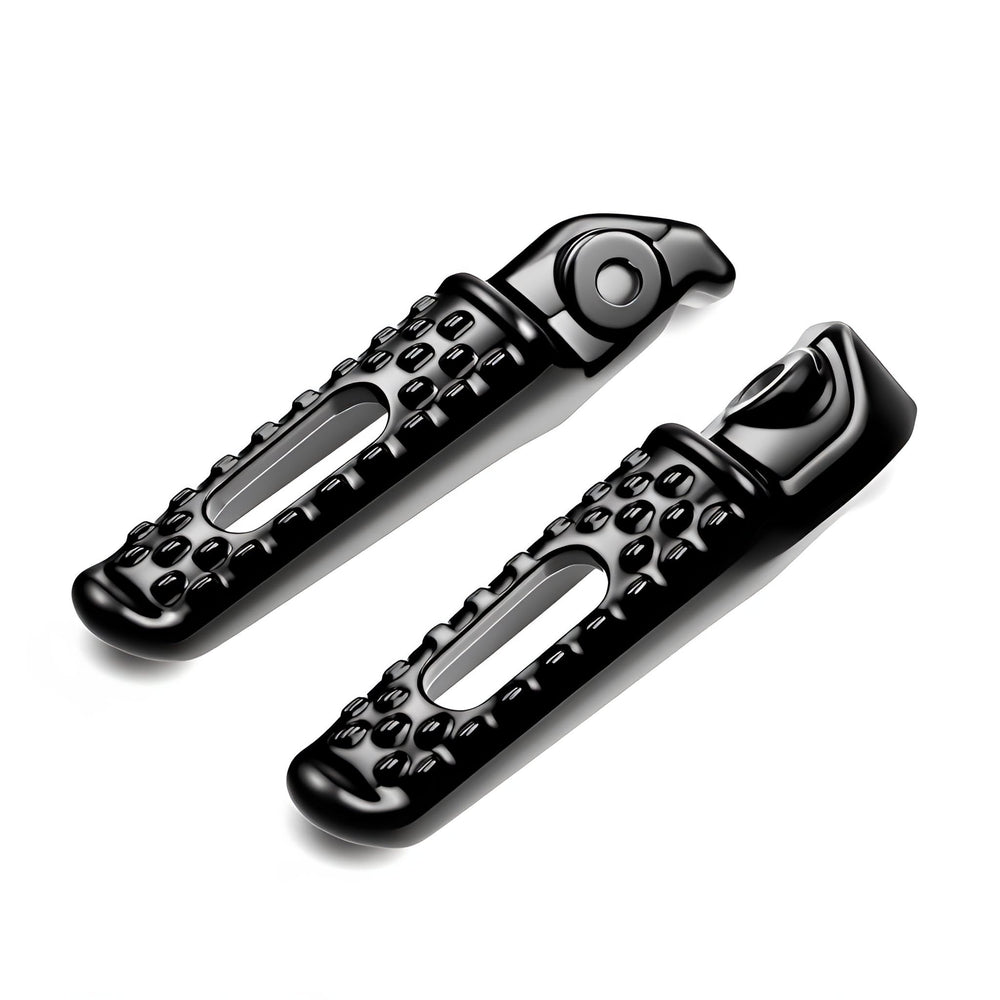 KASIMT CBR1000RR front footpeg shown with sleek black coating.