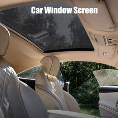 Breathable mesh of Kaskawise sunroof screen providing ventilation