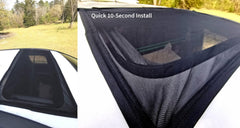 Kaskawise shade at beach parking offering protection and airflow