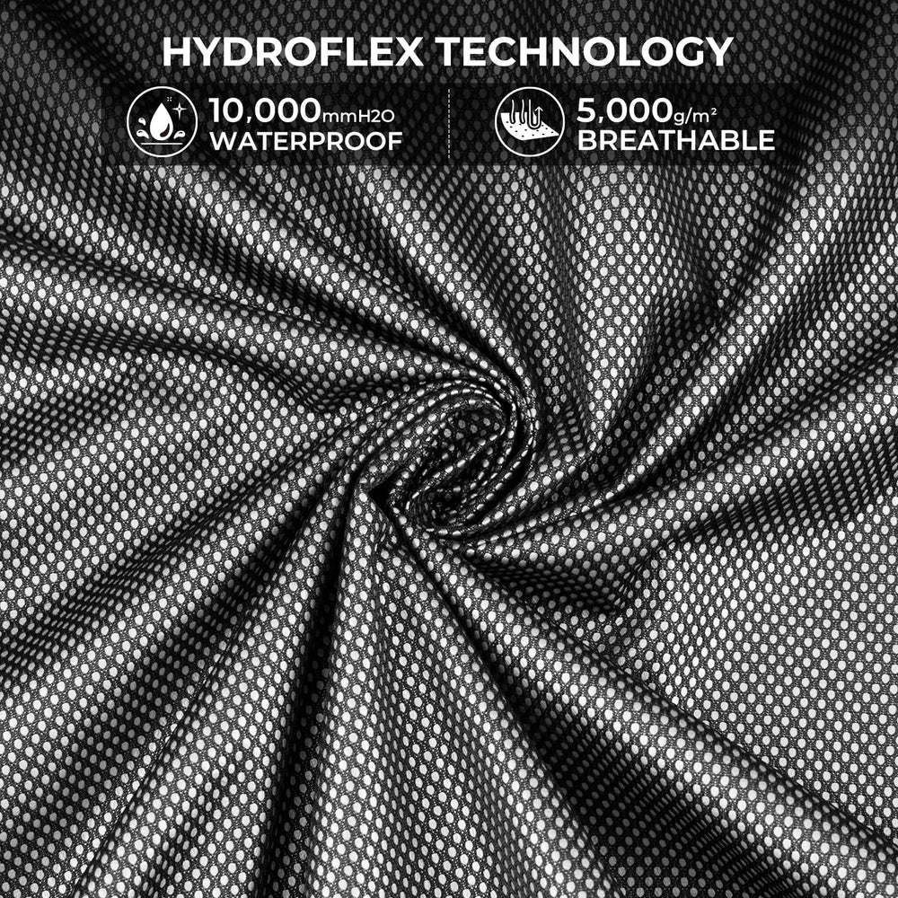 KastKing HydroSense rain suit pockets keep essentials dry during outdoor activities.