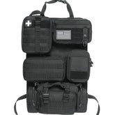 Katadem six-pack MOLLE seat back organizer keeps gear organized on the go.