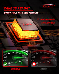 Katana 9007 HB5 enhances night driving with brighter detail