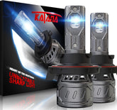 Katana H13 light bulb 9008 with 400% brightness for clearer night driving.