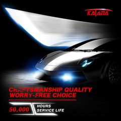 Katana H13 performs reliably in fog, rain, and snowy conditions.