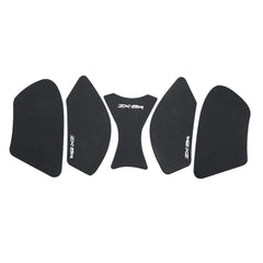 Assembled display shows full kit with center tank pad included
